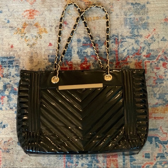 Large Patent Leather Aldo Shoulder Bag! - Picture 2 of 6